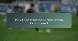 Marcus Rashford: Infância, Apoio familiar, Percurso juvenil