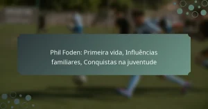 Phil Foden: Primeira vida, Influências familiares, Conquistas na juventude